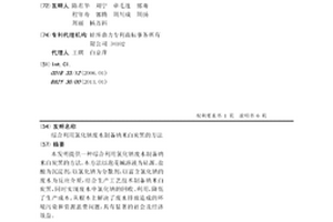 綜合利用氯化鈉廢水制備納米白炭黑的方法