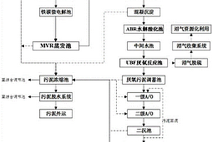 頭孢類抗生素生產(chǎn)廢水處理系統(tǒng)及工藝