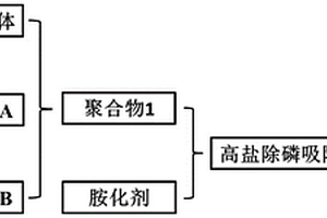 用于處理含磷高鹽廢水的納米吸附劑制備及應用