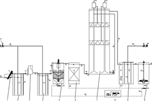 處理制革綜合廢水的系統(tǒng)