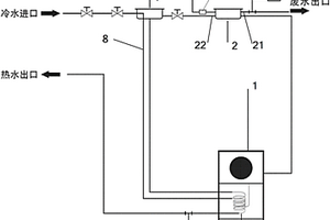 用于熱廢水熱量回收利用裝置
