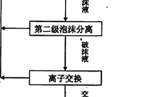 泡沫分離和離子交換耦合回收廢水中的硫酸鏈霉素工藝