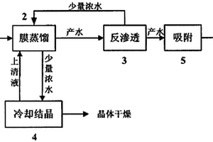 硝基氯苯高鹽有機廢水的處理方法