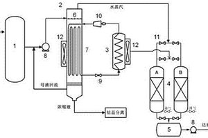 焦化廢水反滲透濃水零排放低能耗裝置及處理方法