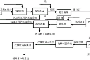 沿海電廠燃煤鍋爐煙氣濕法脫硫廢水的處理系統(tǒng)