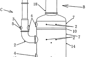 對含氰、含硫氰酸鹽廢水或礦漿進行處理的反應器