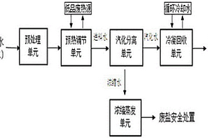 含鹽廢水的零排放方法