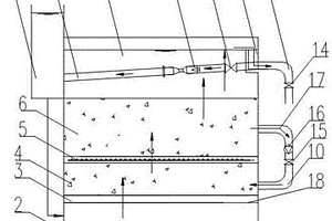 用于煉油廢水深度處理的內外混合回流式裝置及工藝