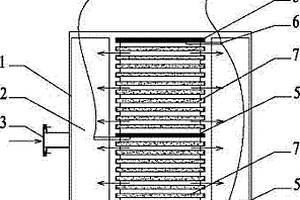 用于重金屬廢水電化學處理設(shè)備的極板布置系統(tǒng)