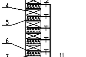 用氣流解吸法處理高濃度氨氮廢水的復(fù)合塔