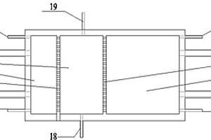 用于鹵代有機(jī)物脫鹵和廢水降解的三室雙膜電解槽