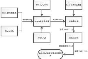 處理高色度印染廢水的復(fù)合光觸媒材料及其制備方法