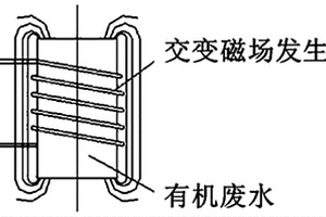 磁催化處理有機廢水的方法