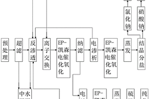 含有機(jī)物的混鹽廢水資源化處理工藝