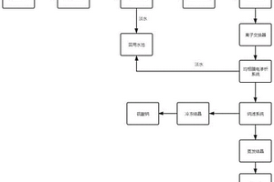 冶金行業(yè)高鹽廢水資源化處理方法及系統(tǒng)