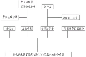 應(yīng)用于焦化廢水深度處理去除COD及脫色的組合藥劑和應(yīng)用