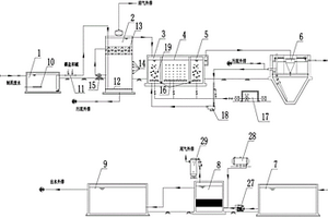 用于處理高濃度發(fā)酵類或化學(xué)合成類制藥廢水的工藝系統(tǒng)