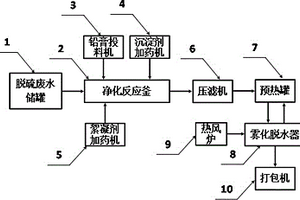 鉛膏銨法脫硫廢水資源化利用的設(shè)備