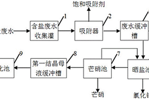 煤化工濃鹽廢水的凈化處理和純鹽回收工藝