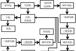 高COD高鹽醫(yī)藥中間體化工廢水的處理系統(tǒng)及處理方法