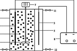 基于電化學還原輔助的生物吸附一體化反應(yīng)器及含六價鉻廢水的處理方法