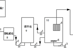 微電解-動態(tài)膜生物反應(yīng)器裝置及廢水處理工藝