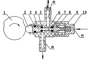 咖啡機(jī)釀造處理單元供水裝置