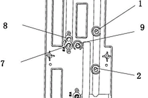 用于凈水器的集成水路板