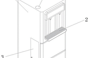 帶有冷藏柜的飲水一體機(jī)