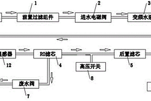 通過水溫自動(dòng)調(diào)節(jié)水泵頻率的凈水器