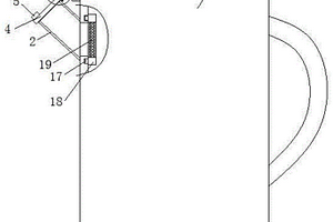 具有防塵壺嘴的電熱水壺