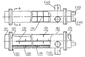 雙側(cè)四流程強化換熱器
