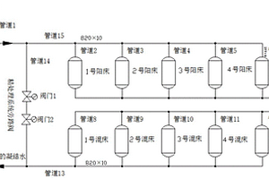 凝結(jié)水精處理系統(tǒng)運行的工藝