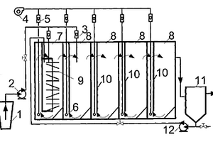 泳動床/活性污泥法串聯(lián)裝置