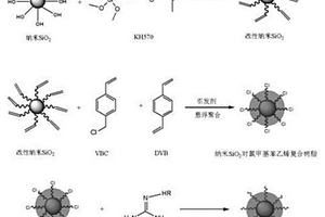 以納米SiO2為內(nèi)核的陰離子交換樹(shù)脂及其制備方法