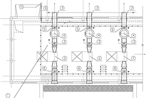 發(fā)電廠輔機(jī)系統(tǒng)電動(dòng)濾網(wǎng)的布置結(jié)構(gòu)
