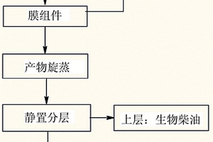 雜化催化膜反應(yīng)器及用其制備生物柴油的方法