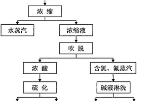 污酸中去除氟、氯離子的處理方法