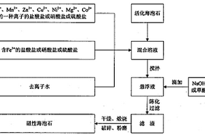 制備磁性海泡石的方法