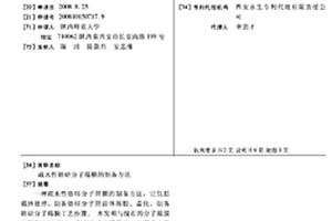 疏水性鋯硅分子篩膜的制備方法