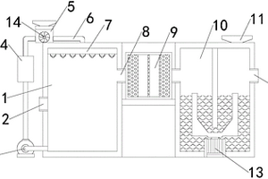 用于火力發(fā)電廠脫硝塔的廢氣處理機(jī)構(gòu)