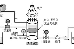 Cr<Sub>2</Sub>O<Sub>3</Sub>半導(dǎo)體復(fù)合無機膜的制備方法及應(yīng)用