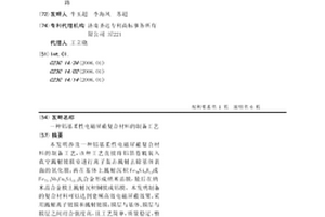 鋁基柔性電磁屏蔽復(fù)合材料的制備工藝