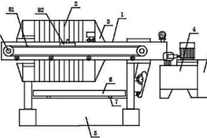 自動拉板廂式壓濾機(jī)