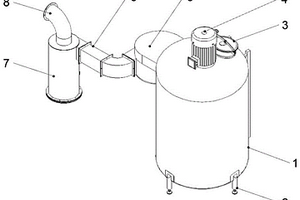 污水罐中廢氣處理的裝置