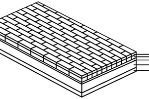 基于固廢材料的透水混凝土磚路面系統(tǒng)及其鋪設(shè)方法