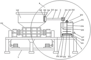 建筑裝修固廢破碎機(jī)用的粉碎裝置