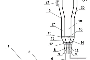 基于化學(xué)鏈制氫的有機(jī)固廢處理裝置及其使用方法