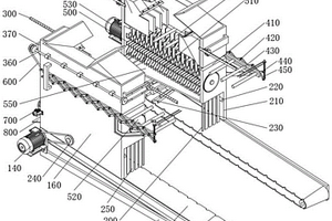 建筑施工用具有分離結(jié)構(gòu)的建筑固體殘?jiān)斔脱b置