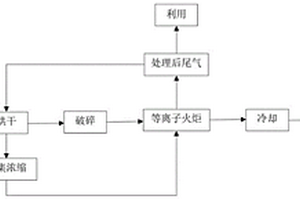 等離子火炬處理工業(yè)廢鹽的方法及裝置